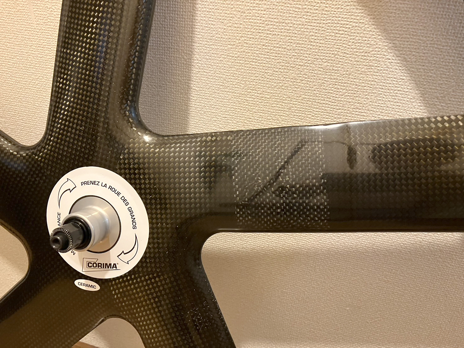 修理後のCORIMAバトンホイール別角度